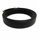 Louis Vuitton Couture Stainless Steel Leather Belt