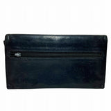 Chanel Coco Mark Leather Long Wallet