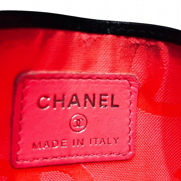 Chanel Cambon Line Leather  Case