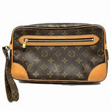 Louis Vuitton Marly Dragonne Monogram Clutch Bag