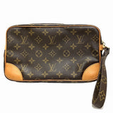 Louis Vuitton Marly Dragonne Monogram Clutch Bag