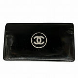 Chanel Coco Mark Enamel Long Wallet