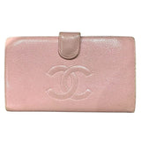 Chanel Coco Mark Caviar Skin Long Wallet