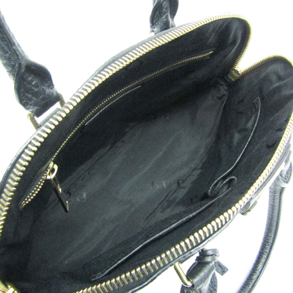 Burberry Black Leather Handbag ( )