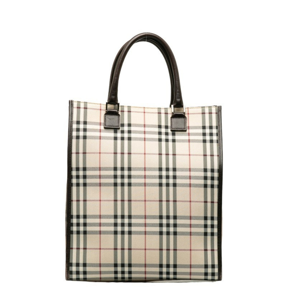 Luxury Burberry Nova Check Tote