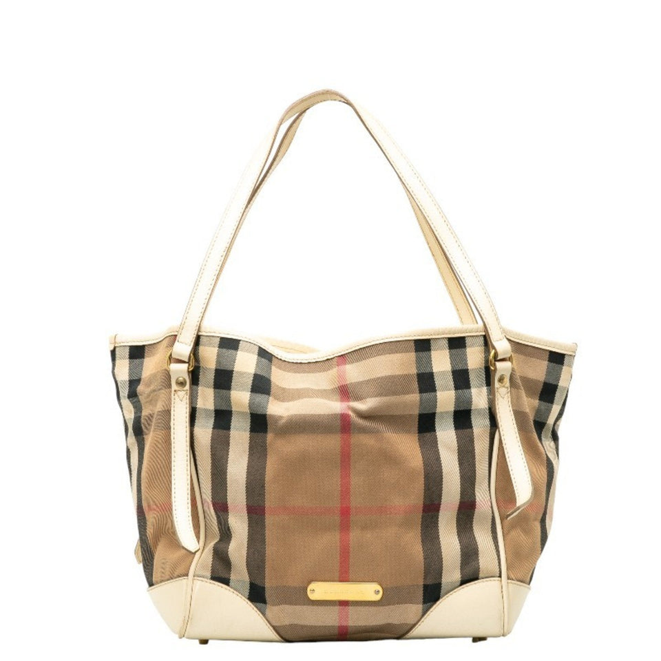 Luxury Burberry Nova Check Tote
