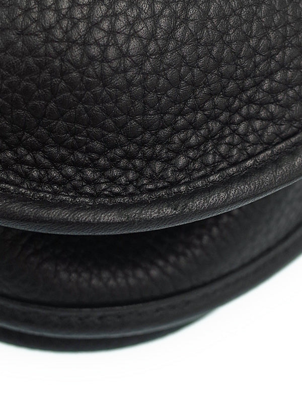 Hermes Evelyn 3PM T Stamp Shoulder Bag Black