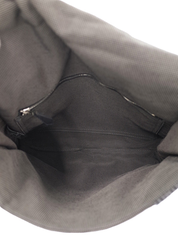 Hermes Ale Line Basas PM Shoulder Bag Nylon Canvas