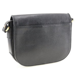 Burberry Black Leather Shoulder Bag ( )