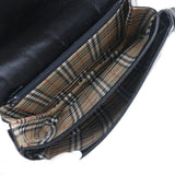 Burberry Black Leather Shoulder Bag ( )