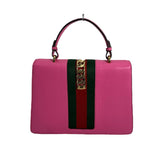 Gucci Handbag 431665 leather pink 2WAY bag Silvi