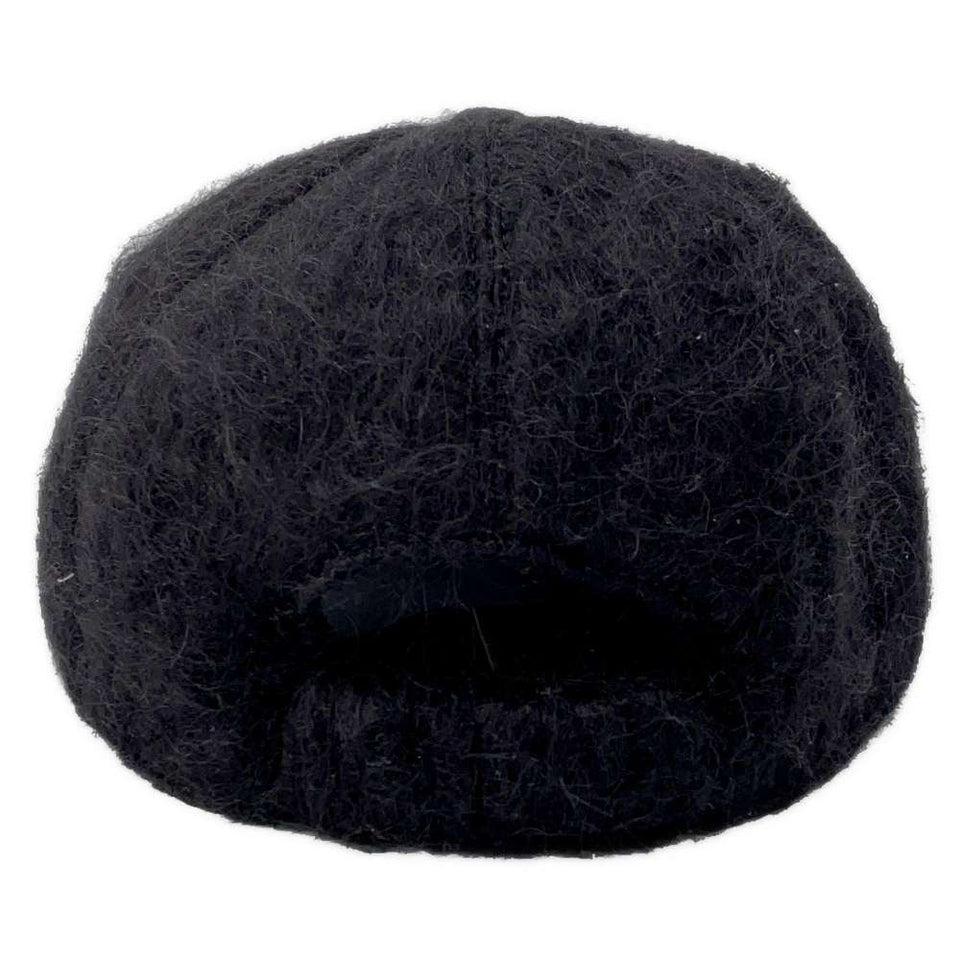 Gucci Petite GG Marmont Baseball Cap Size M Black729349 Mohair