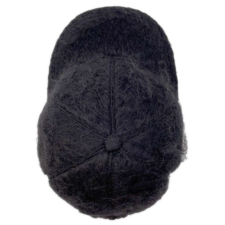 Gucci Petite GG Marmont Baseball Cap Size M Black729349 Mohair