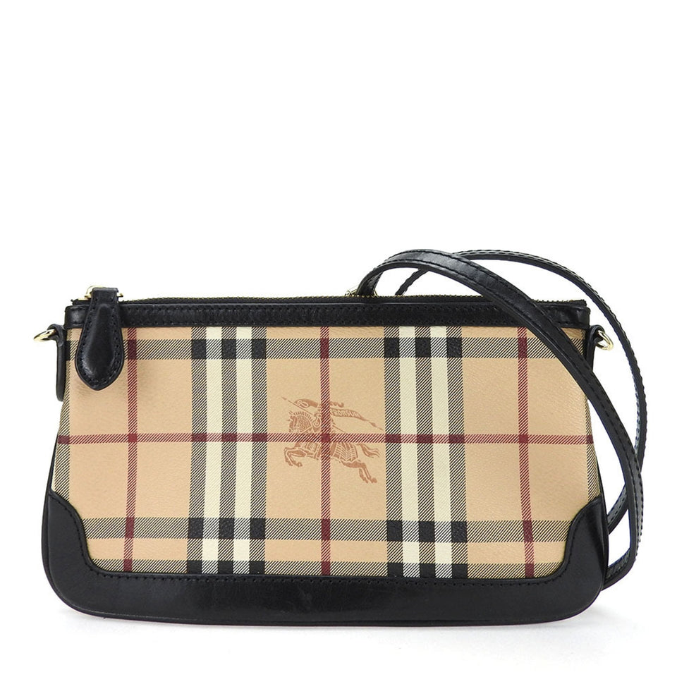 Luxury Burberry Nova Check Shoulder Bag