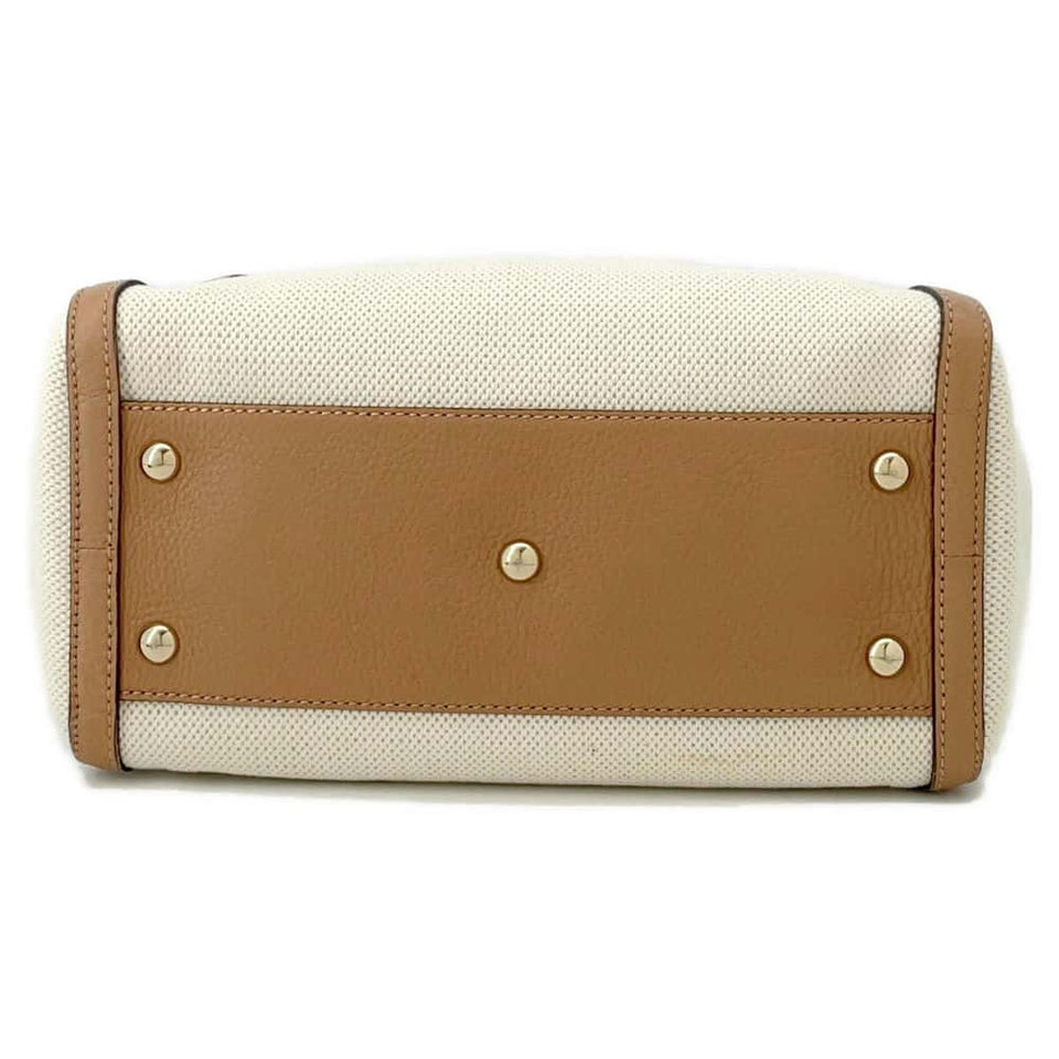 Gucci Soho 2wayBag Natural/Jasmin Flower336751 Canvas Leather