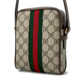 Gucci BALENCIAGACollaboration The Hacker Project Shoulder Bag Beige/Brown680129 Canvas Leather