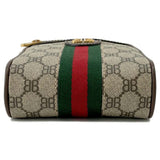 Gucci BALENCIAGACollaboration The Hacker Project Shoulder Bag Beige/Brown680129 Canvas Leather