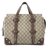Gucci GG Supreme Detailed Tote Bag Beige/Brown643814 PVC Leather