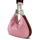 Gucci AttachÃ© Shoulder Bag Pink699409 PVC Canvas