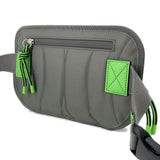 Gucci GGNylon Belt Bag Gray/Red/Green752102 Nylon Rubber