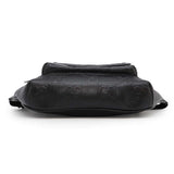 Gucci GG embossed crossbody bag Black645093 Leather
