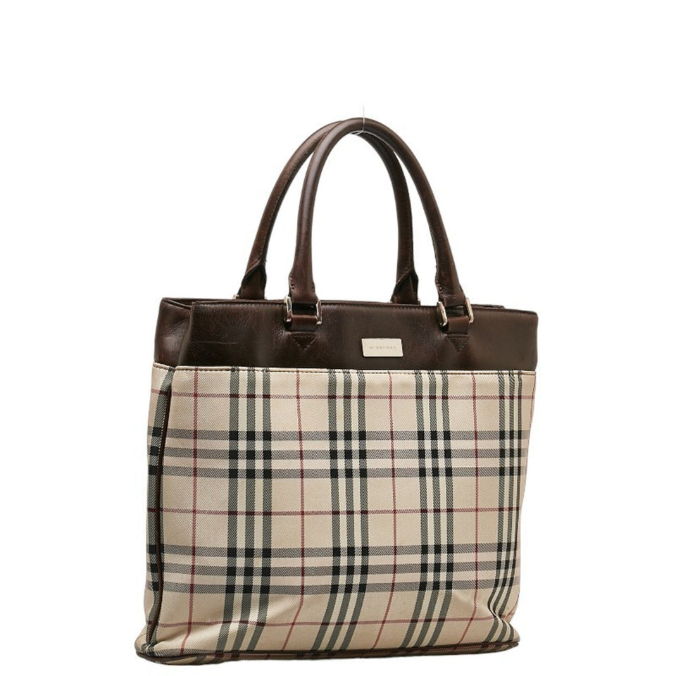 Luxury Burberry Nova Check Tote