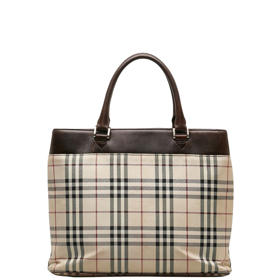 Luxury Burberry Nova Check Tote
