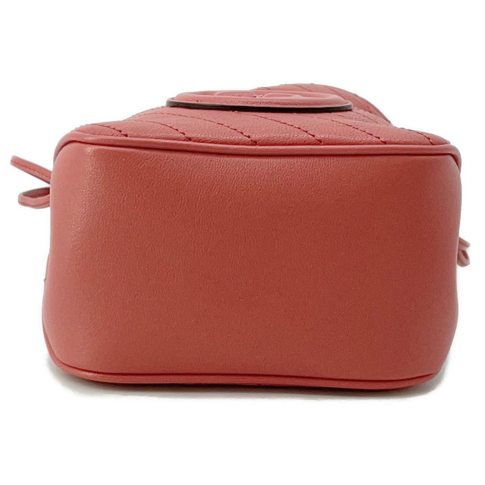 Gucci Blondie Mini Bucket Pink760313 Leather
