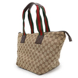 Gucci GG Canvas Tote Bag Beige131230 GG Canvas