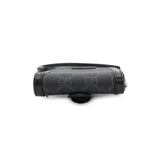 Gucci GG Supreme Phone Shoulder Pouch Black724357 PVC Leather