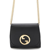 Gucci Blondie Chain Wallet Black725219 Leather
