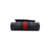 BALENCIAGA Gucci collaboration The Hacker Project phone pouch Black680130 Canvas Leather