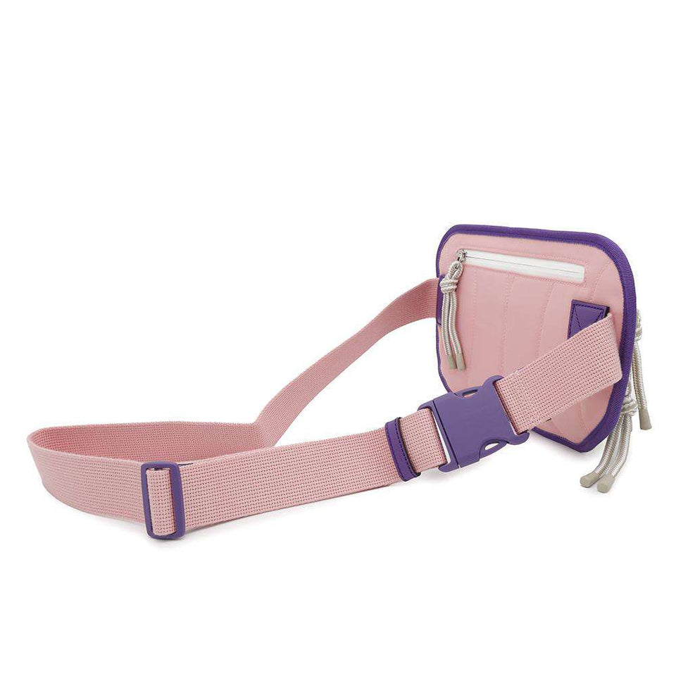 Gucci GGNylon Belt Bag Green/Pink/Purple752102 Nylon Rubber
