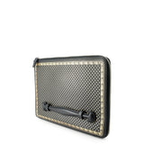 Gucci Sega collaboration GUCCY logo Clutch Bag Black/Gold523441 Leather