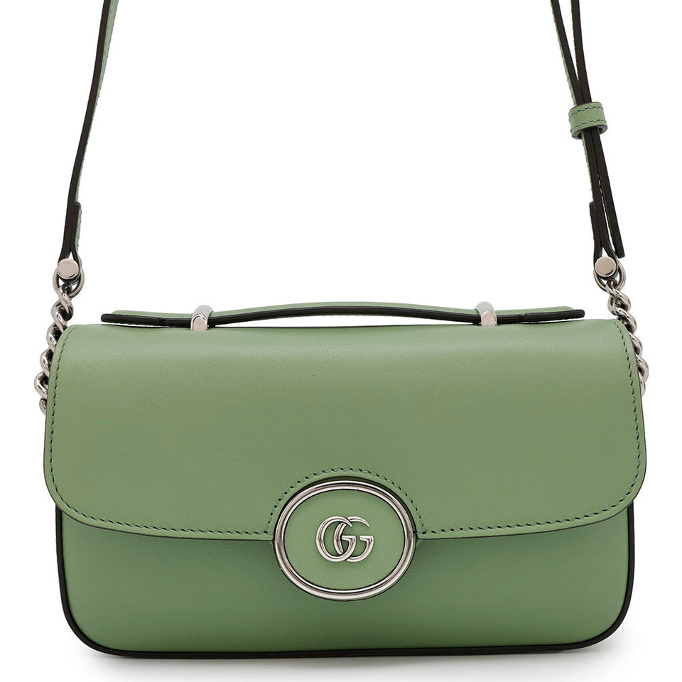 Gucci PETITE GG Green739722 Leather Size Mini