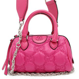 Gucci GGMatelasse 2WAYHandbag Pink702251 Nylon Leather