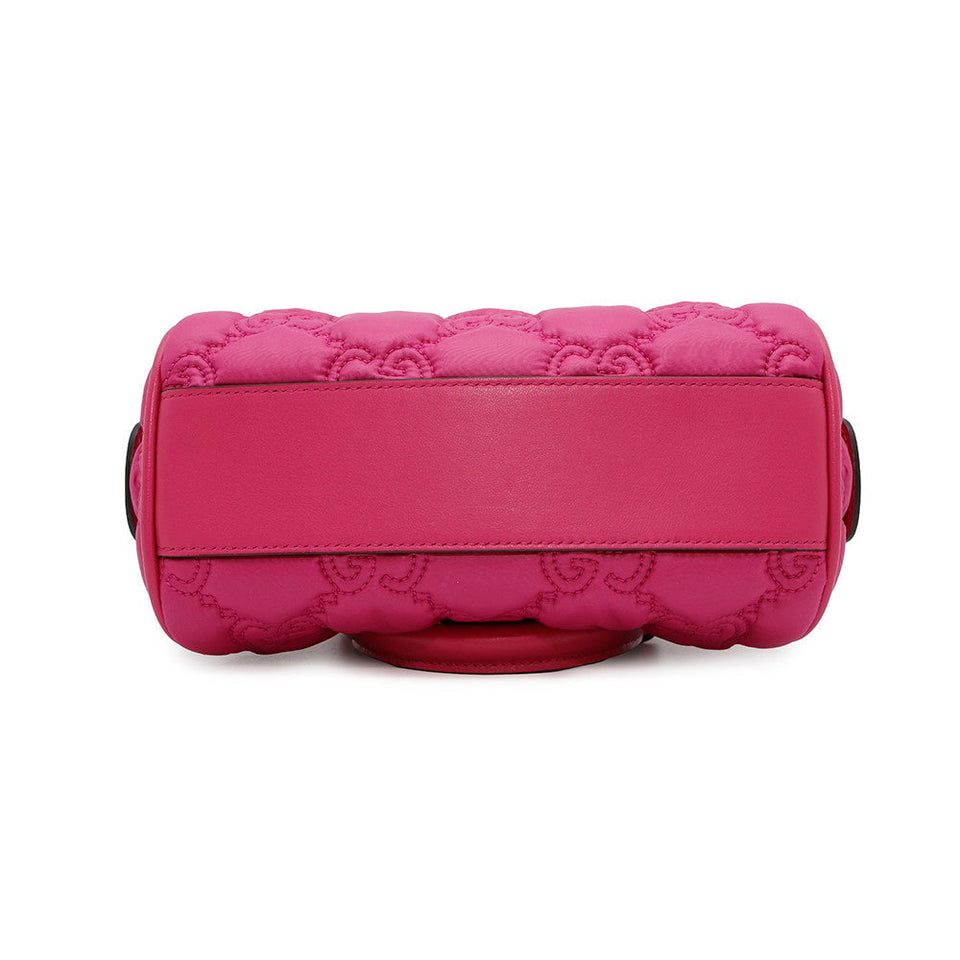 Gucci GGMatelasse 2WAYHandbag Pink702251 Nylon Leather