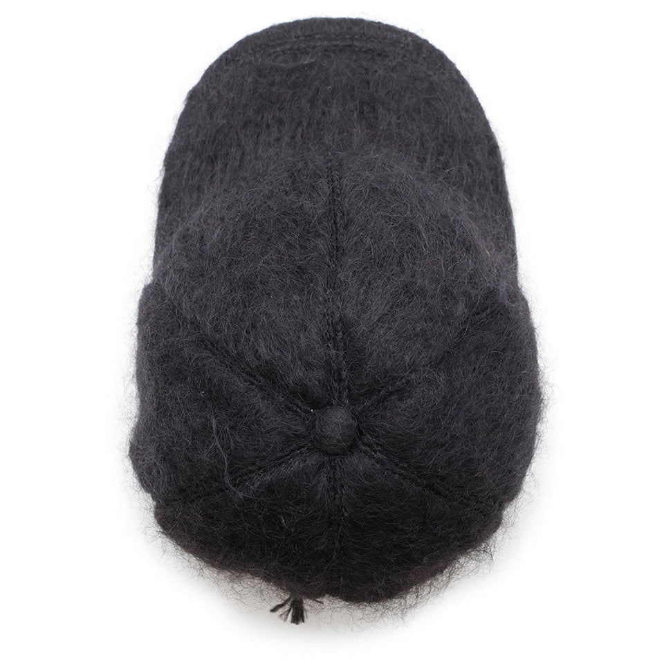Gucci Baseball cap Size M Black729349 Mohair 78% Wool 16% Nylon6%