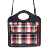 Burberry Pocket bag 2wayShoulder Black/Red8035841 Nylon Leather
