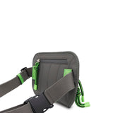 Gucci GGNylon Belt Bag Gray/Red/Green752102 Nylon Rubber