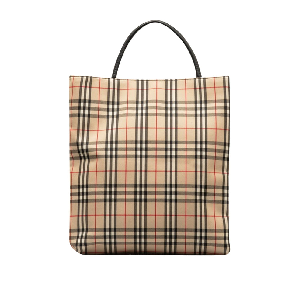 Luxury Burberry Nova Check Tote