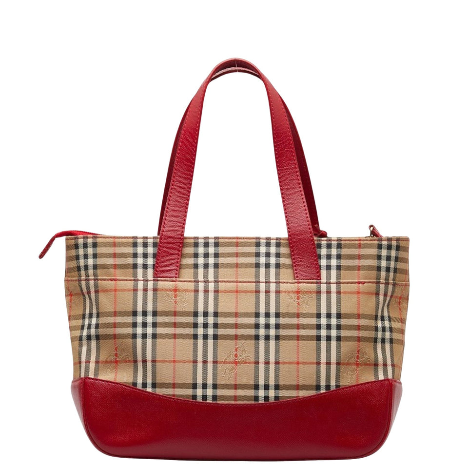 Luxury Burberry Nova Check Tote