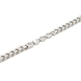 Gucci Icon Script Chain Bracelet Size M Silver796655 Metal