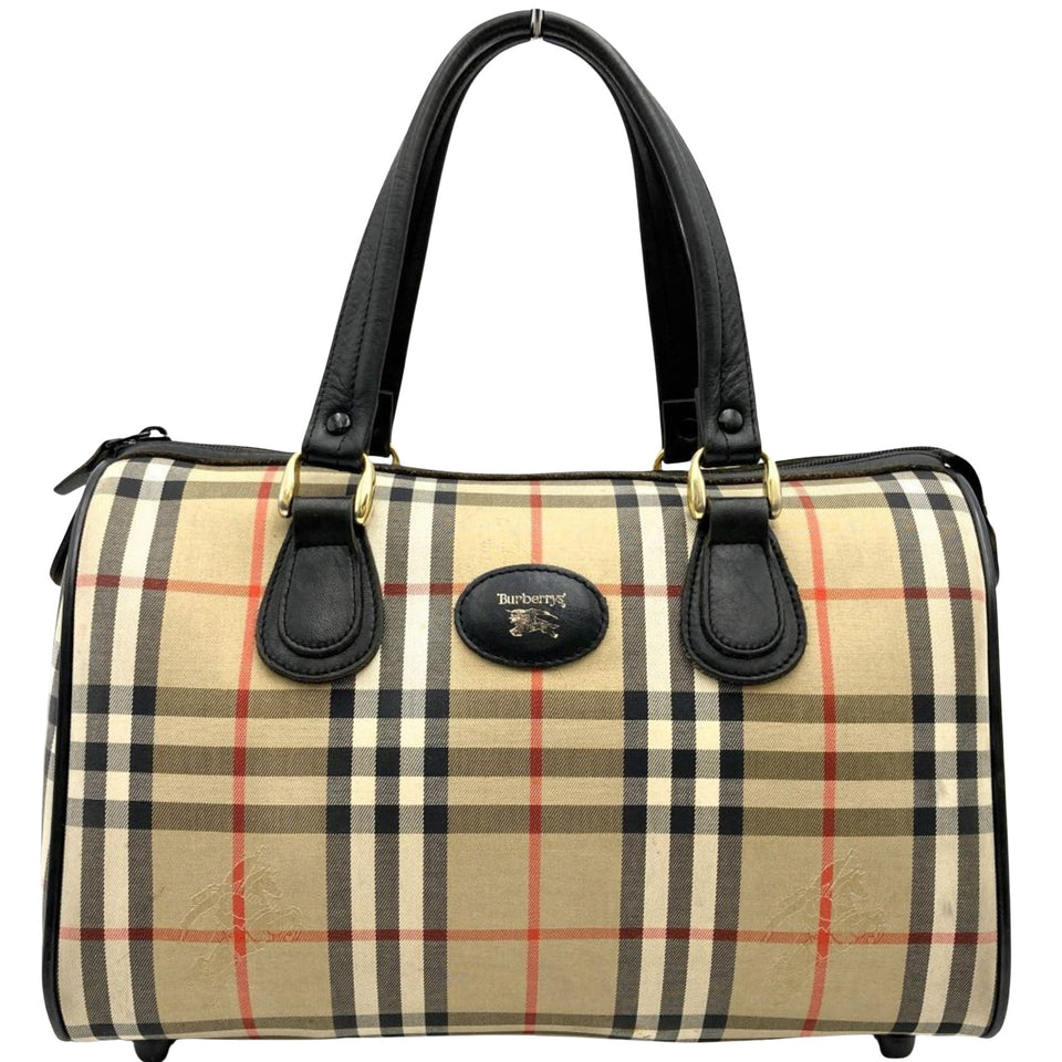 Luxury Burberry Nova Check Handbag