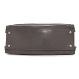 Burberry Soft Banner 2WAYBag Gray Leather