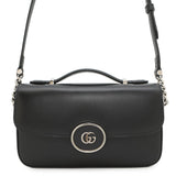 Gucci Petit GGShoulder Black739722 Leather Size Mini