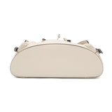 Gucci GG Embossed Backpack White625770 Leather