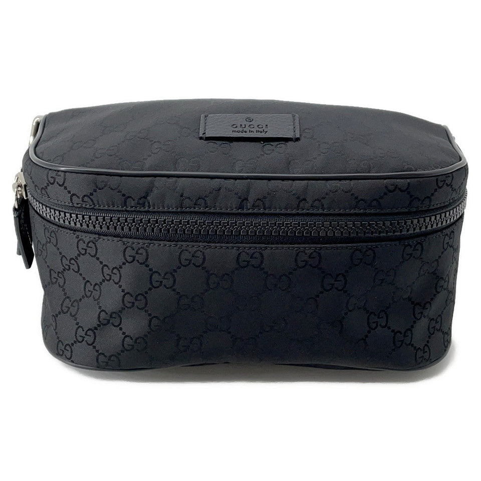 Gucci GGNylon Crossbody Bag Black449182 Nylon