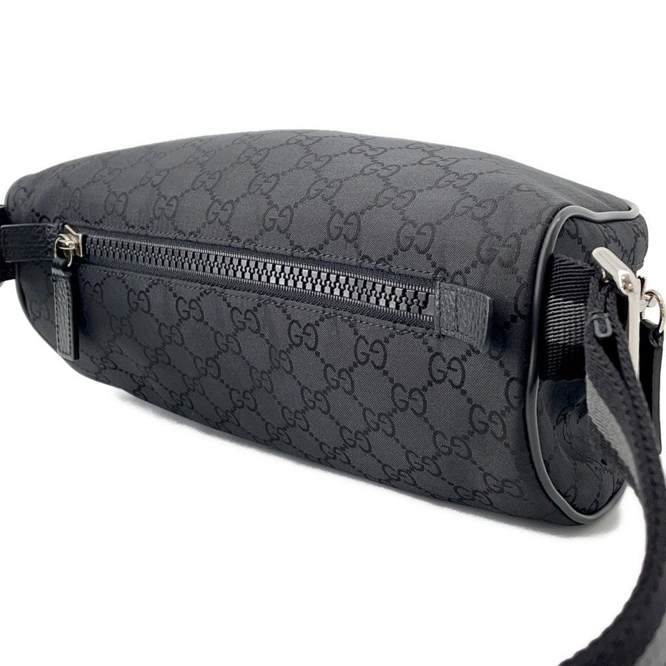 Gucci GGNylon Crossbody Bag Black449182 Nylon