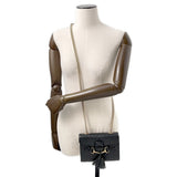 Gucci Emily ChainShoulder Black449636 MicroGuccissimaLeather